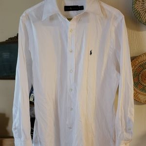 White Ralph Lauren Polo Dress Shirt